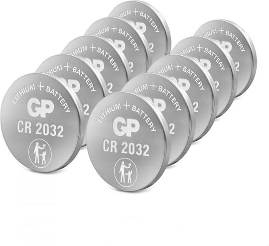 GP Batteries Cr Батерии Литий За часовници CR2032 3V 10бр
