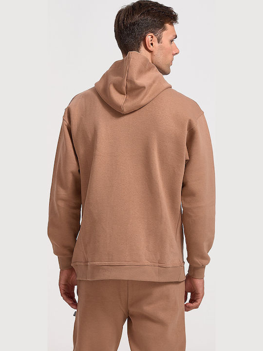 Minimal Sweatshirt mit Kapuze SHOCK