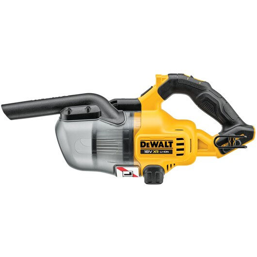 Dewalt Rechargeable Handheld Vacuum 18V without Battery and Charger Yellow