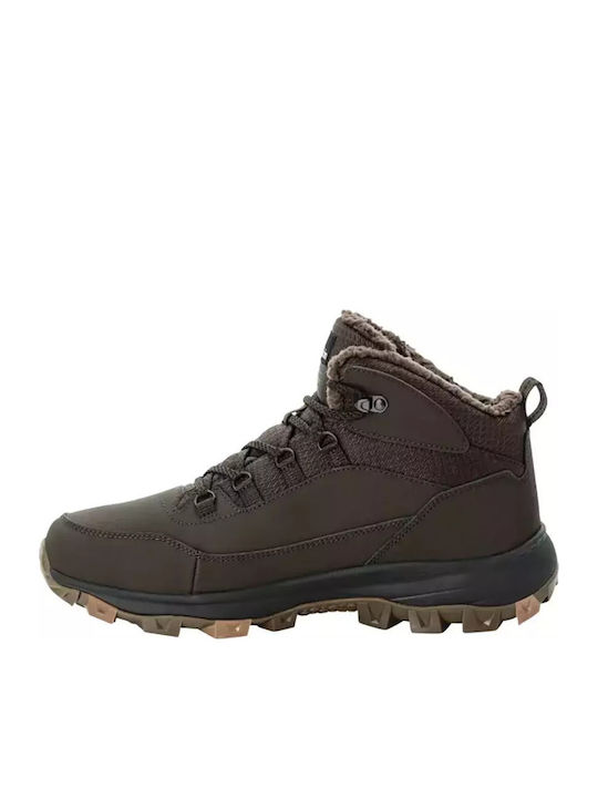 Jack Wolfskin Everquest Men's Hiking Boots Waterproof Brown
