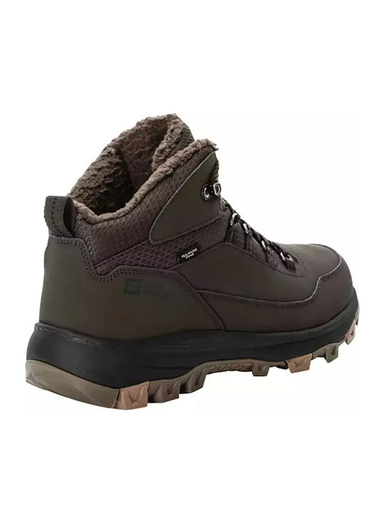 Jack Wolfskin Everquest Men's Hiking Boots Waterproof Brown