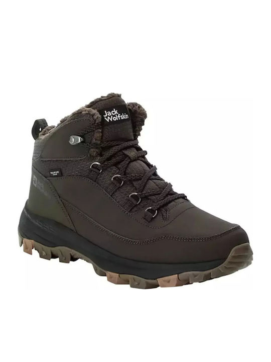 Jack Wolfskin Everquest Men's Hiking Boots Waterproof Brown