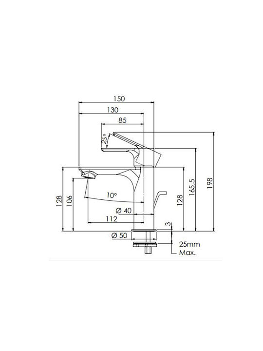 Remer Energy Mischung Waschtischarmatur