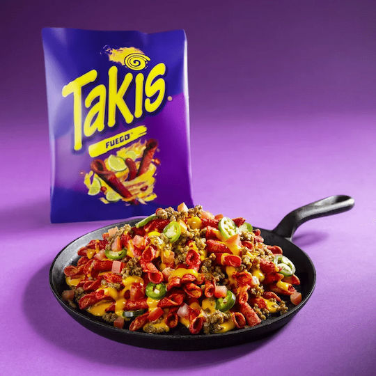 Takis Γαριδάκια Fuego Πιπεριά Τσίλι & Λάιμ 100gr