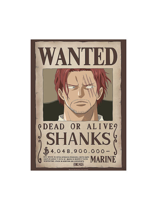 Abysse Afiș Wanted Shanks 52x38cm