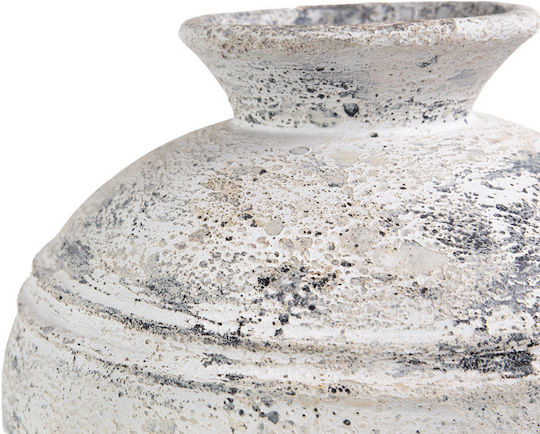 Soulworks Vază Decorativă din Beton Alb 45x45x50cm 1buc
