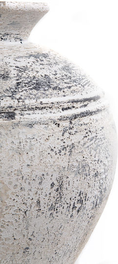 Soulworks Vază Decorativă din Beton Alb 45x45x50cm 1buc