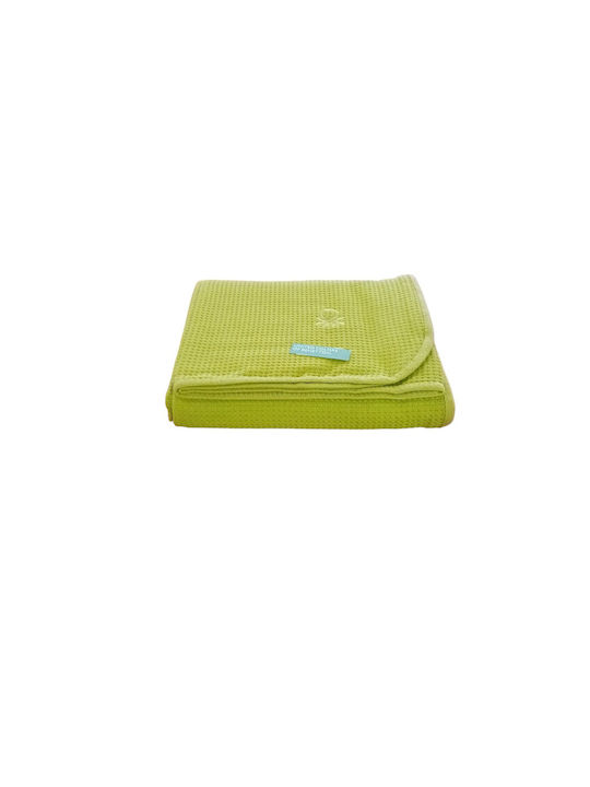 Benetton Pe.b 004 Κουβέρτα Πικέ Μονή 160x240εκ. Κροκί