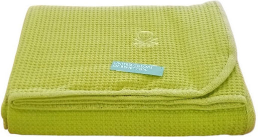 Benetton Pe.b 004 Pătură Piqué Simplă 160x240 cm Albastru Deschis