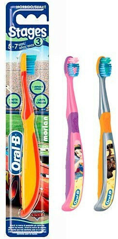 Oral-B Kids Extra Soft Kinderzahnbürste für 3+ Jahre Mcqeen Rotes / Gelbes