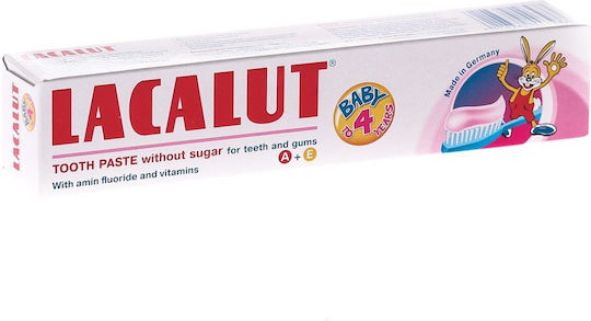 Lacalut Бебешка Паста За Зъби За 0м+ С Вкус Червена Черница 50мл