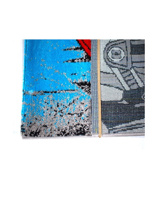 SpitiBazaar Superman - Batman Παιδικό Χαλί Πολύχρωμο 160x200cm