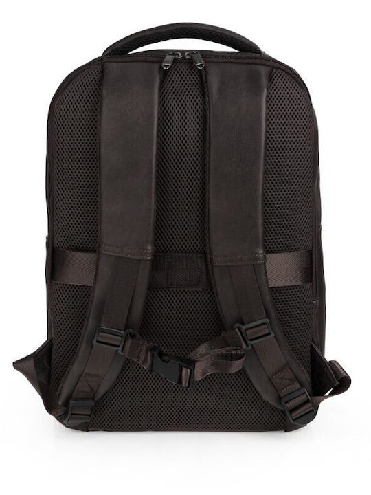 Gabol Status Tasche Rucksack für Laptop in Braun Farbe
