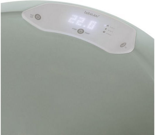 Bebejou Babybadewanne mit Thermometer Sky Green