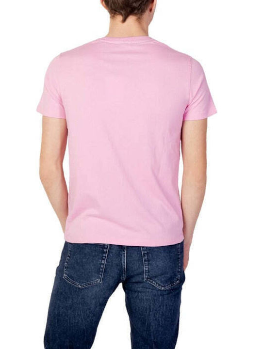 U.S. Polo Assn. Assn Men's Short Sleeve Blouse Polo Pink