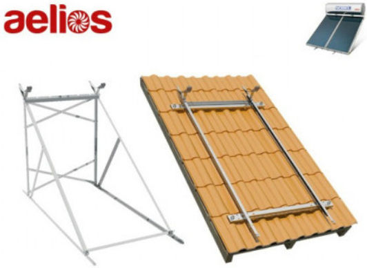 Nobel Aelios Încălzitor solar de apă 200lt Glass Double Energy 4 m² Roof Tile Selective