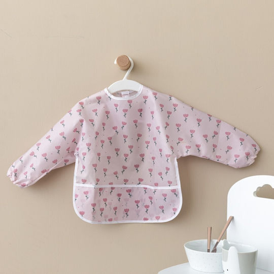 Palamaiki Schutzanzug Stoff mit Bügelverschluss und Schlaufe & Ärmel Rosa