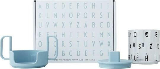 Design Letters Παιδικό Παγούρι Πλαστικό Λιλά 220ml