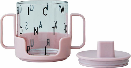 Design Letters Παιδικό Παγούρι Πλαστικό Λιλά 220ml