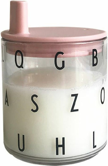 Design Letters Παιδικό Παγούρι Πλαστικό Λιλά 220ml