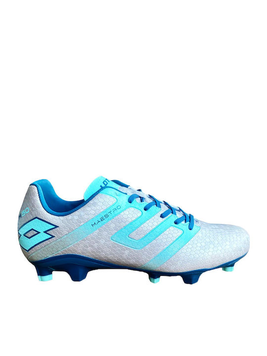 Lotto Maestro 700 IV Football Shoes with Cleats Silver