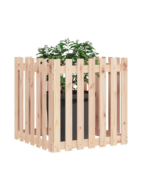 vidaXL Planter Box Lemn Roz 70x70x70cm.