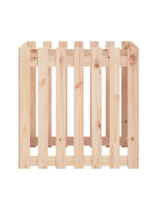 vidaXL Planter Box Lemn Roz 70x70x70cm.