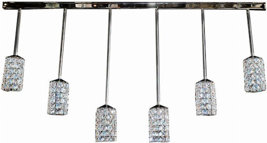 DITS Lighting Pendant Light Silver 6x6cm DITS Lighting Pendant Light Silver 6x6cm