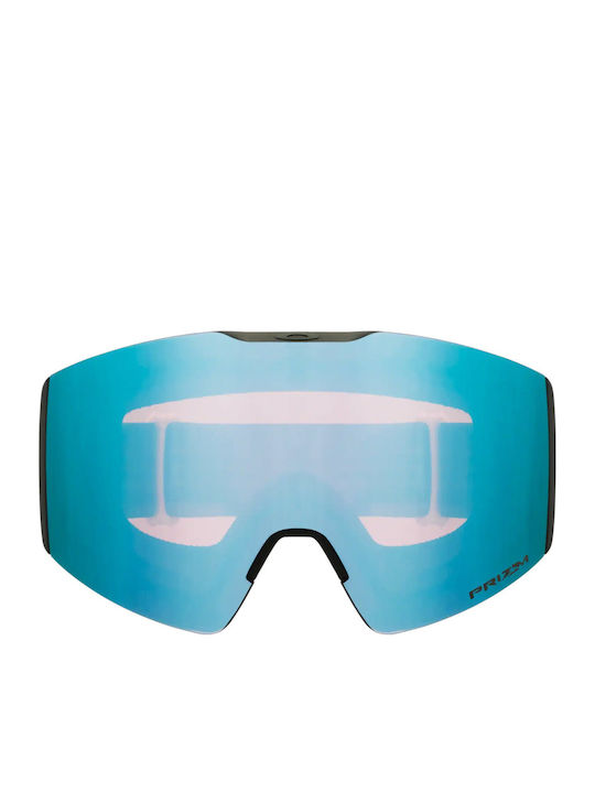 Oakley Fall Line M Factory Pilot Μάσκα Σκι & Snowboard Ενηλίκων Μαύρη με Φακό σε Μαύρο Χρώμα