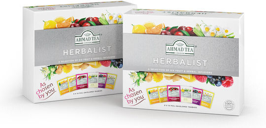 Ahmad Tea Ceai Herbalist 10 Pungi 6buc