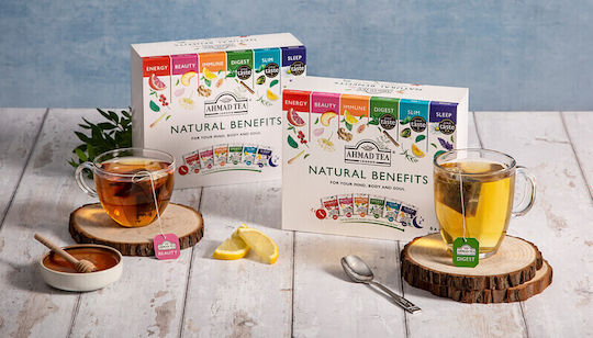 Ahmad Tea Tee Natural Benefits 60 Beutel 1Stück