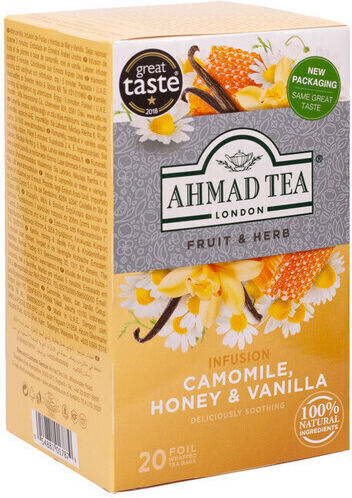 Ahmad Tea Чай 20 Чанти 30гр 1бр с Аромат Лайка, мед и ванилия