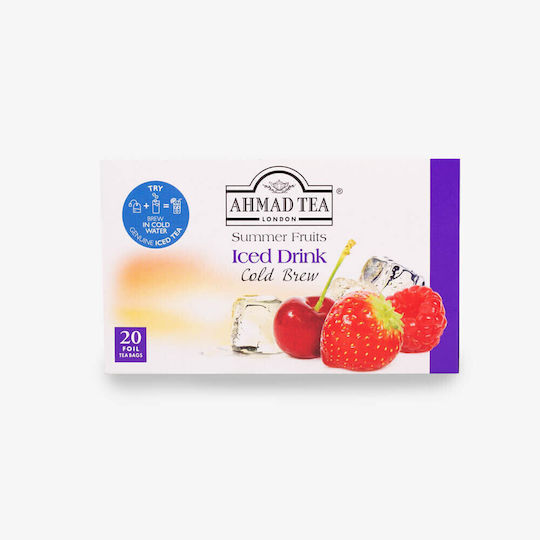 Ahmad Tea Ceai Cold Brew 20 Pungi 40gr 1buc cu Aromă Fructe de vară