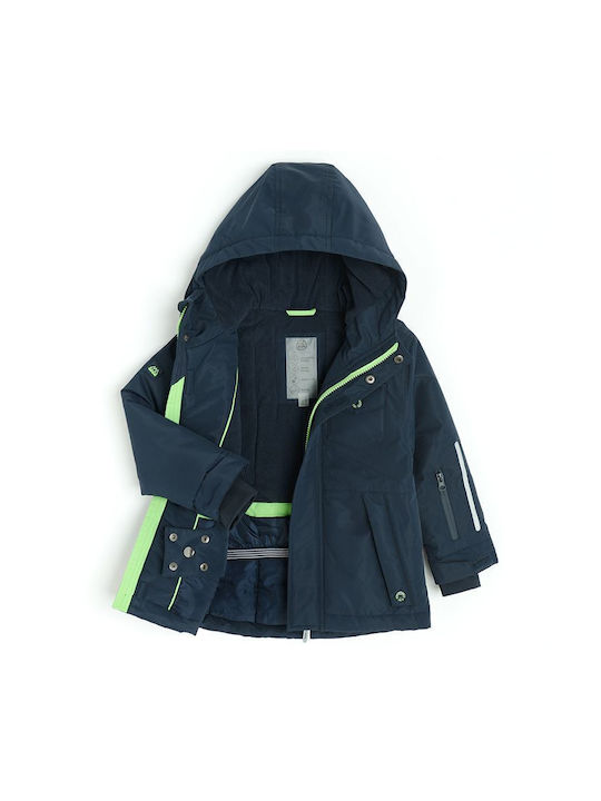 Cool Club Kinderjacke mit Futter & Kapuze Marineblau