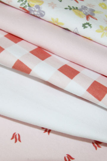 Dreams by Joyce Bavetă material textil Roz pentru 0 m+ 5buc