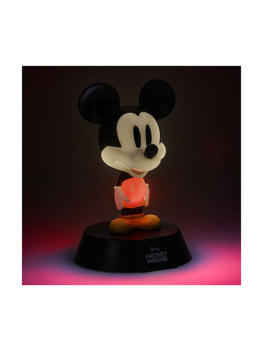 Paladone Детско Декоративно Осветление Mickey Mouse Черен 11x10x8εκ.