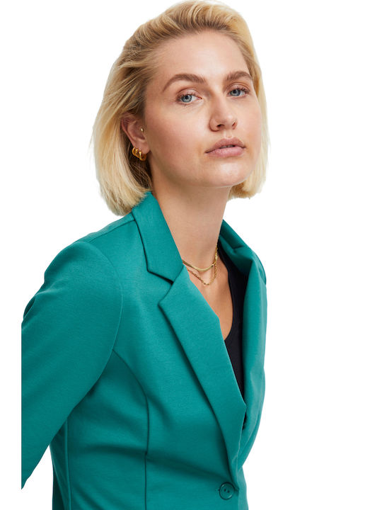 ICHI Women's Blazer Green (QUETZAL GREEN).