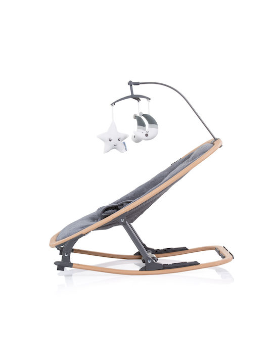 Chipolino Χειροκίνητο Relax Μωρού Velvet Γκρι για Παιδί έως 9kg