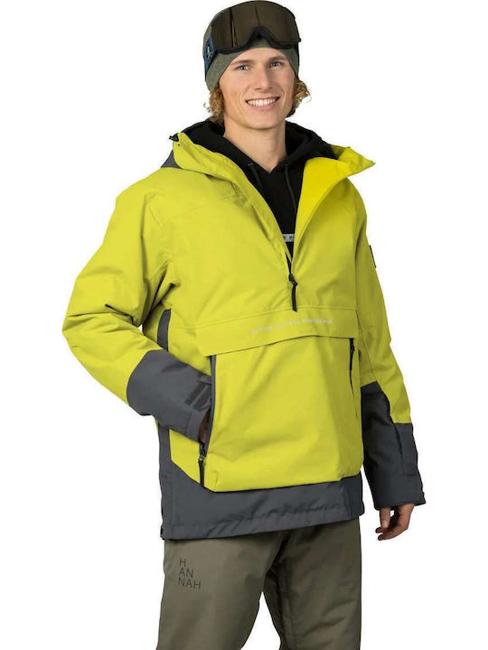 Hannah Patty Fd 10036011HHX01 Ανδρικό Μπουφάν για Σκι & Snowboard Κίτρινο