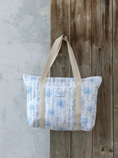 Nima Shoulder/Hand Diaper Bag Indoda Light Blue 40x10x50cm.