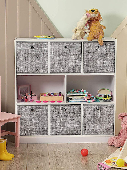Songmics Papier Aufbewahrungsbox Gray 6Stück