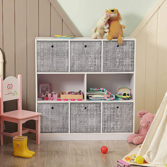 Songmics Papier Aufbewahrungsbox Gray 6Stück