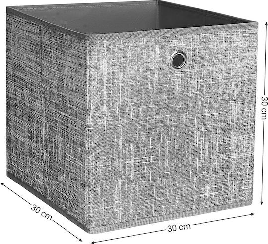 Songmics Papier Aufbewahrungsbox Gray 6Stück