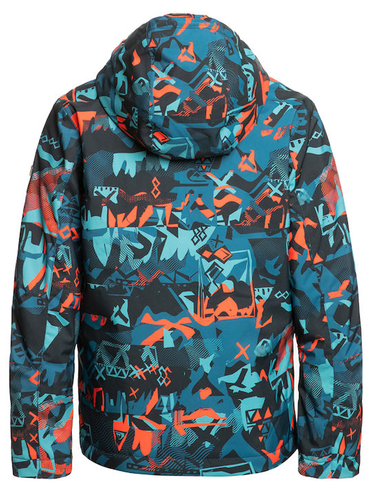 Mission Kids Casual Short Hooded Multicolour Jacket