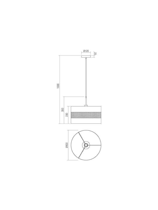 Redo Group Pendant Light Single-Light for Socket E27