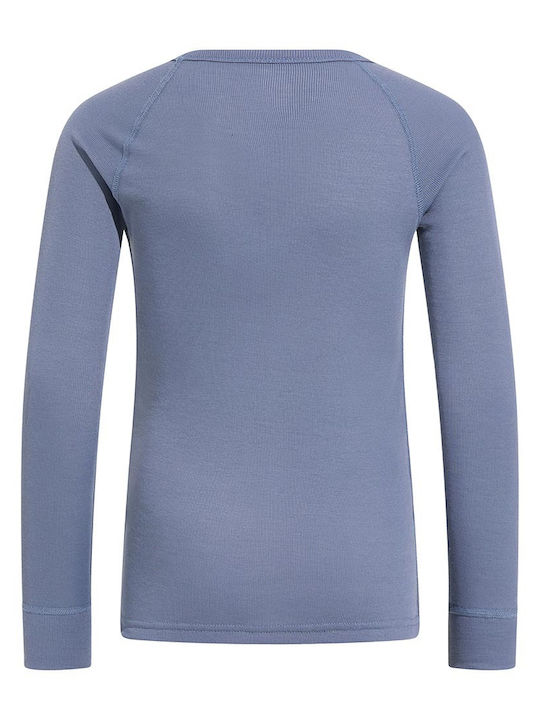 Odlo Active Warm Eco Kids Thermal Top Blue