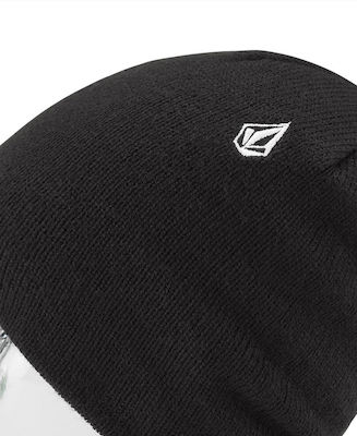 Beanie Unisex Beanie Knitted in Black color