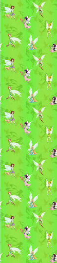 Disney Kids Tab Top Curtain Charming 45 Green 140x290cm