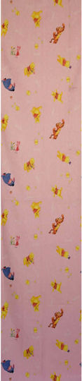Disney Παιδική Κουρτίνα Sweet Cord 33 με Τιράντες Ροζ 140x290εκ.