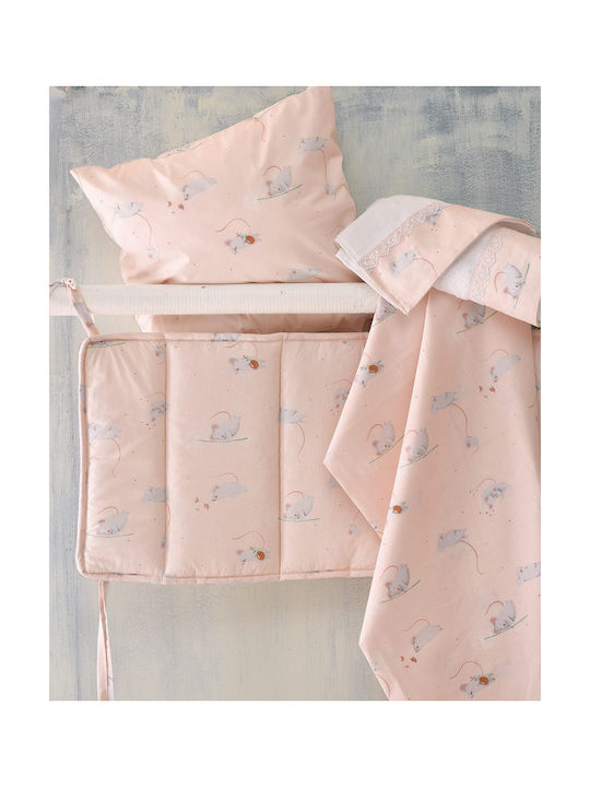 Rythmos Jerom Set Kids Duvet Cover Single with Pillowcase Cotton Somon 160x250cm